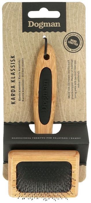 Dogman Karde klassisk Bamboo S 14cm