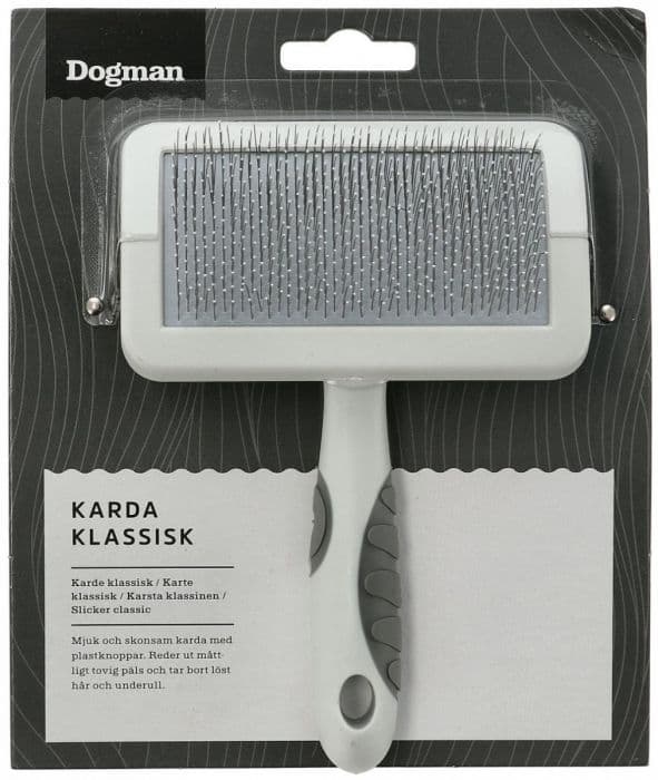 Dogman Karde klassisk Grå M 15cm