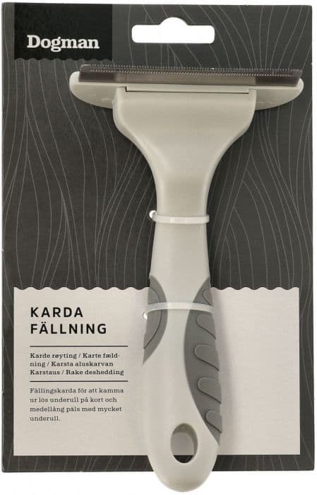 Dogman Karde røyting Grå L 15,5cm