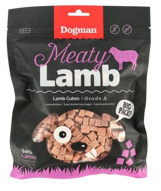 Dogman Lamb cubes 300g