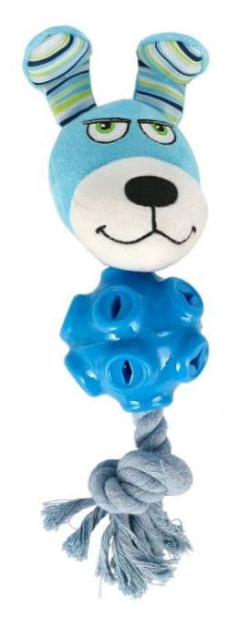 Dogman Leke DoggeGum Blå M 25cm