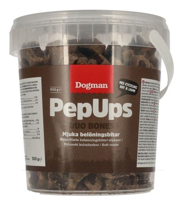 Dogman PepUps Duo Ben 3 smaker 500g