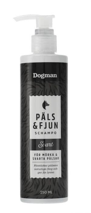 Dogman Sjampo Päls & Fjun Sort 250ml