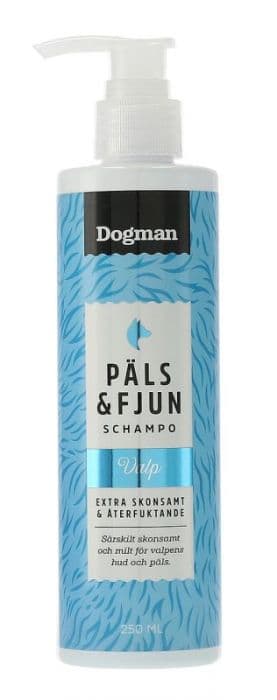 Dogman Sjampo Päls & Fjun Valp 250ml