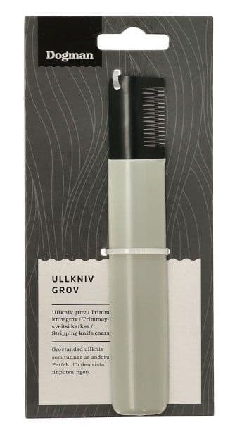 Dogman Ullkniv grov Grå
