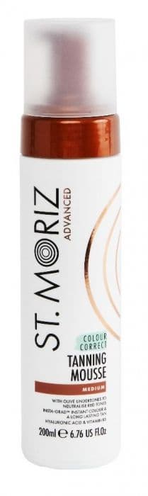 St. Moriz Advanced Colour Correcting Tanning Mousse Medium 200 ml