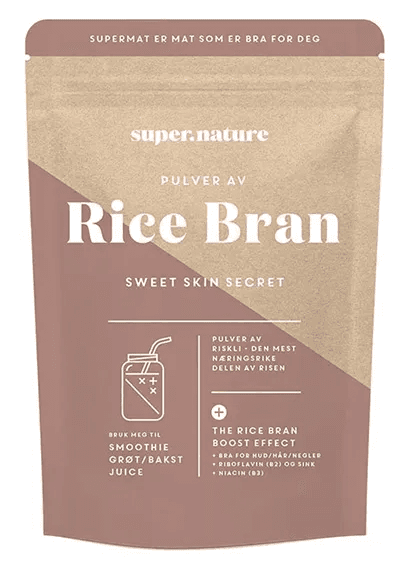 Supernature Rice Bran Pulver 150 g