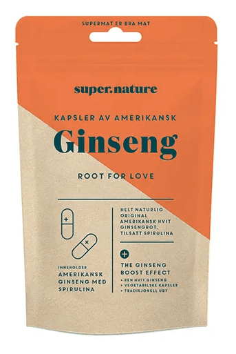 Supernature Amerikansk Ginseng 100 kapsler