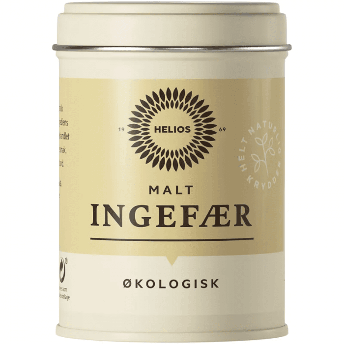 Helios Økologisk Malt Ingefær 15 g