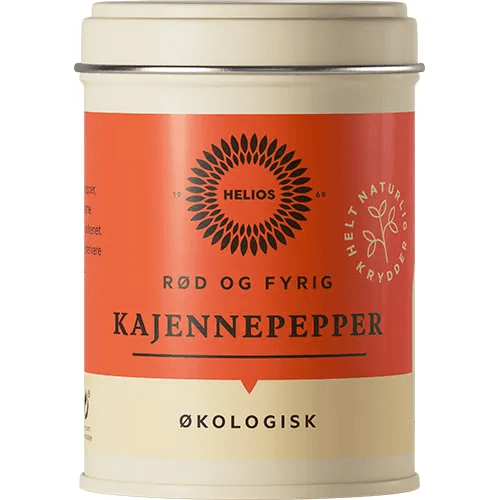 Helios Økologisk Kajennepepper 30 g