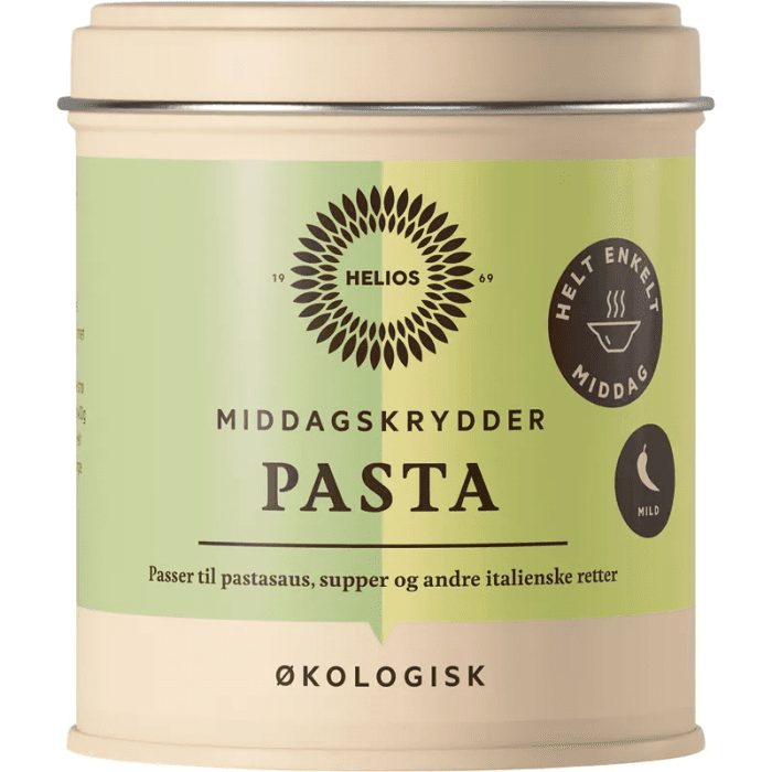 Helios Økologisk Pasta Middagskrydder 65 g