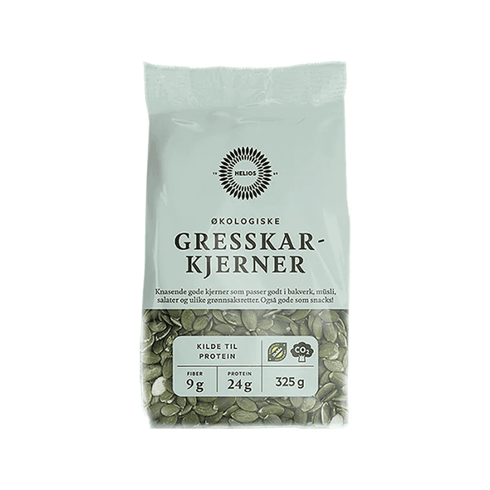 Helios Gresskarkjerner 325 g