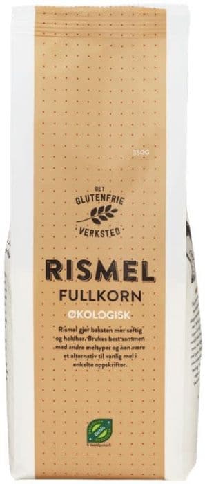 Økologisk Fullkorn Rismel 350g