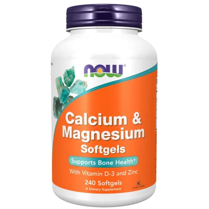 Now Kalsium-Magnesium 240 softgel-kapsler
