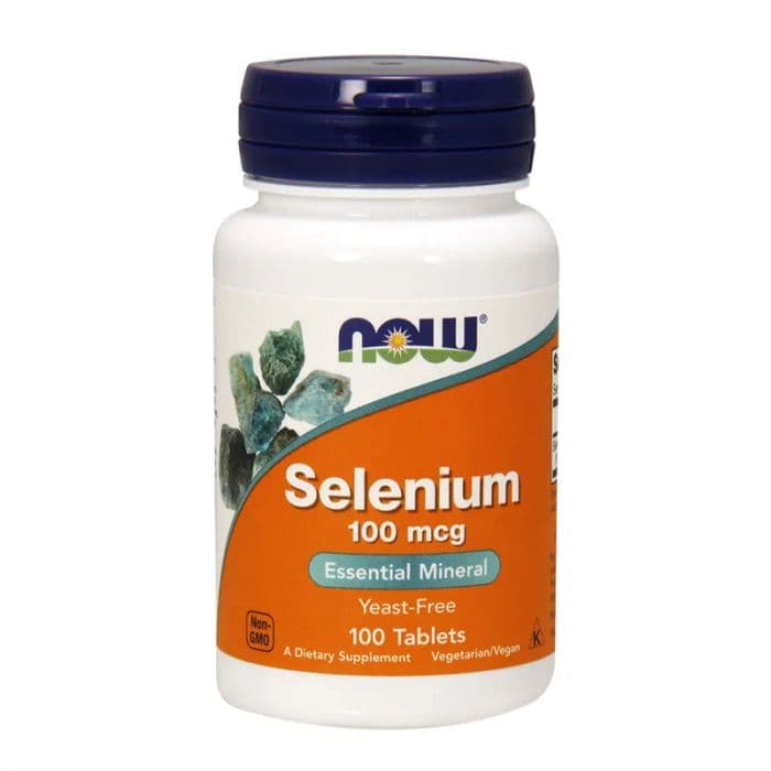Now Selenium 100 mcg 100 Tabletter