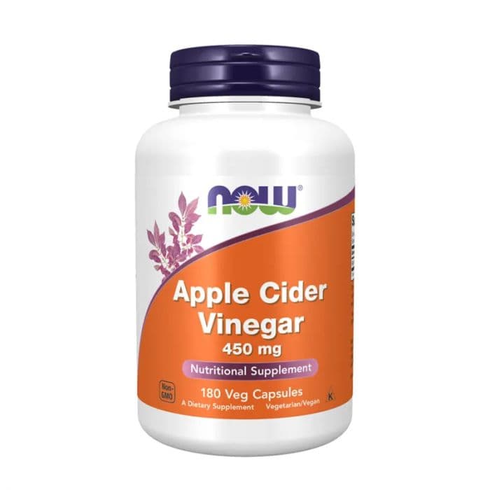 Now Apple Cider Vinegar 450 mg 180 Kapsler