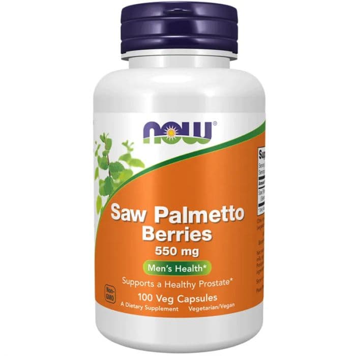 Now Saw Palmetto Berries 550 mg 100 Kapsler