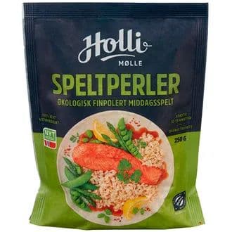 Holli Mølle Spelt Perler Øko 250 Gr Økologisk
