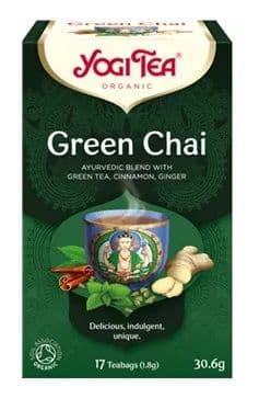 Yogi Chai Green Tea 17 Te Poser Økologisk
