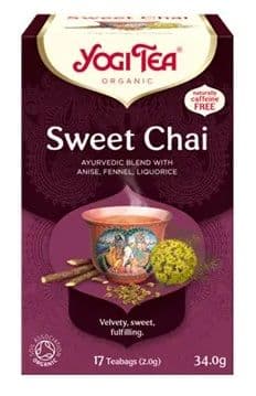 Yogi Chai Sweet Tea 17 Te Poser Økologisk