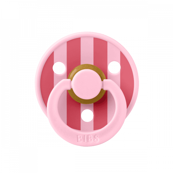 BIBS smokk Studio Colour lateks Size 1 Baby Pink/Coral 1 stk