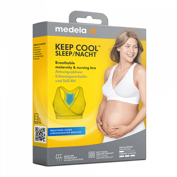 Medela Keep Cool Natt-BH svart M