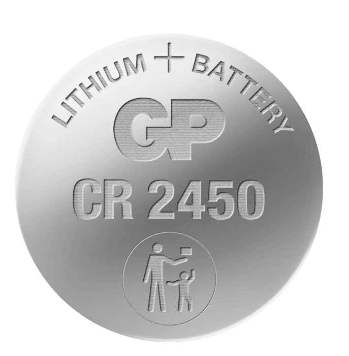 GP Lithium knappcelle CR2450 1-pk