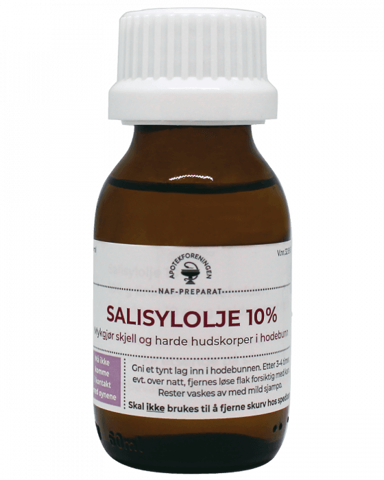 Salisylolje NAF lin 10% 60 ml