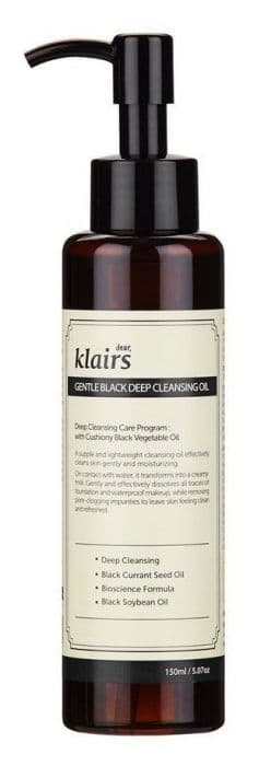Klairs Gentle Black Deep Cleansing Oil 150ml