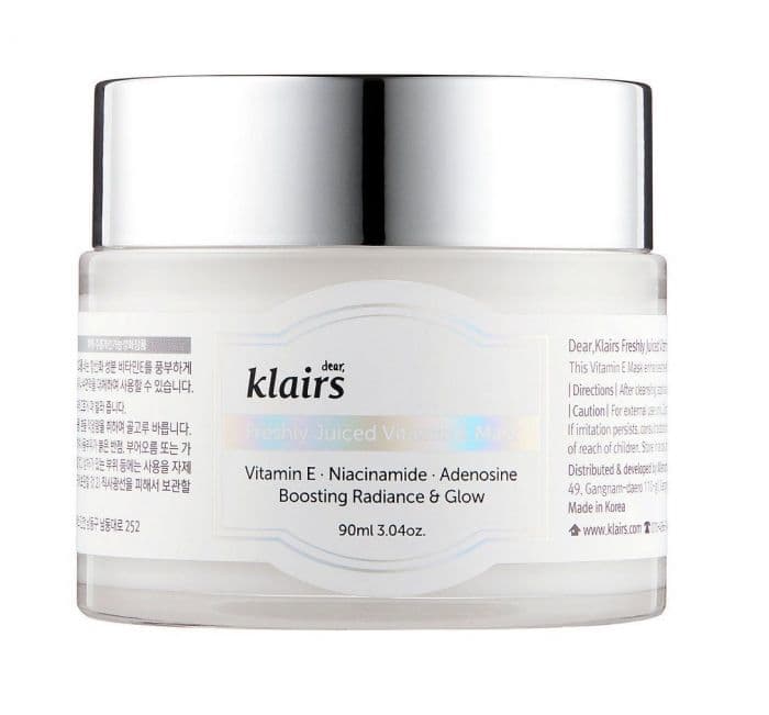 Klairs Freshly Juiced Vitamin E Mask 90g