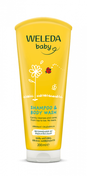 Weleda Calendula Shampoo & Body Wash 200 ml