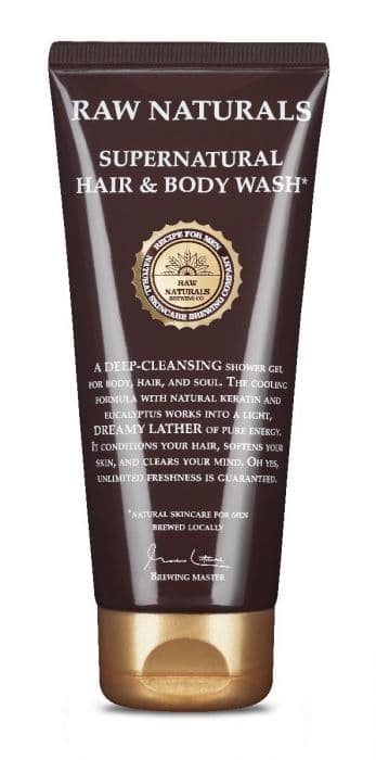RAW Naturals 3 in 1 Supernatural Hair & Body Wash 200ml