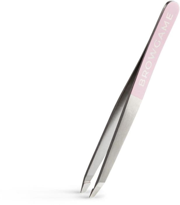 Browgame Original Tweezer Slanted Pink Pinsett