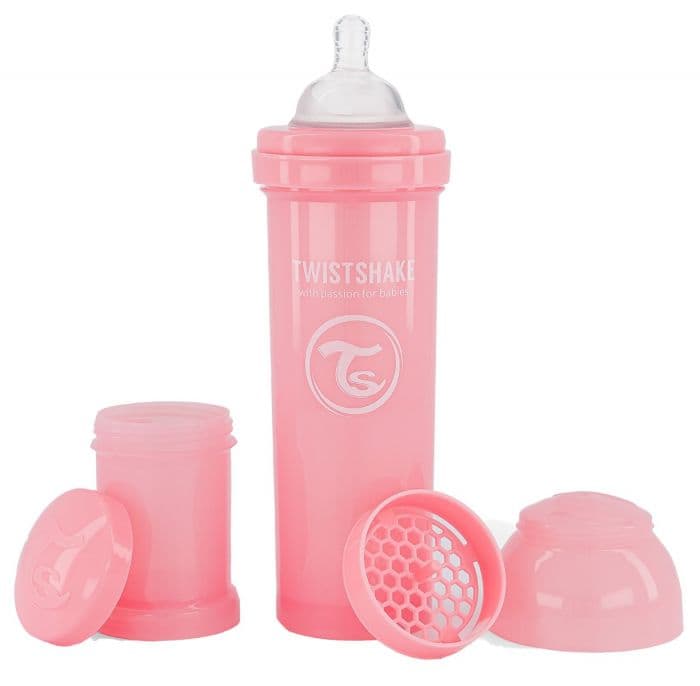 Twistshake Anti-kolikk 330 ml Rosa