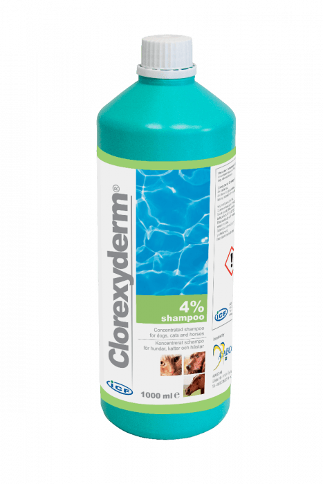 ICF Clorexyderm 4% Shampoo 1000 ml