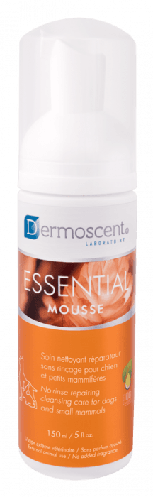 Dermoscent Essential Mousse for hund og små kjæledyr 150 ml