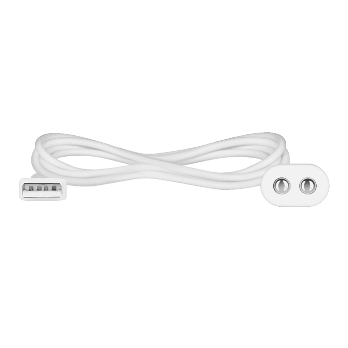 Satisfyer USB Charging Cable White - magnetisk kontakt 1 stk