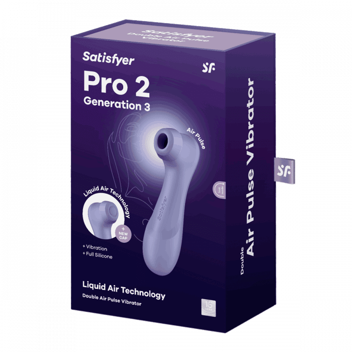 Satisfyer Pro 2 Generation 3 Lilac lufttrykksvibrator 1 stk