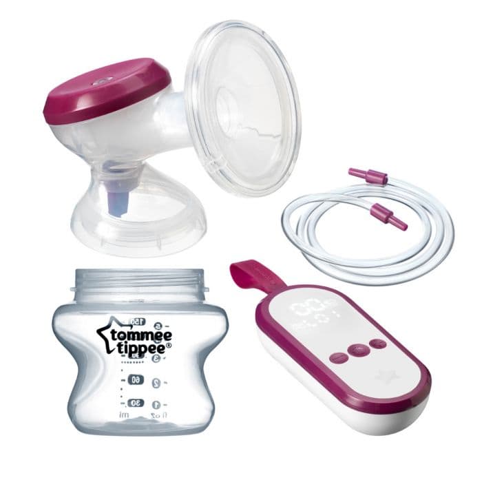 tommee tippee stillegående elektrisk brystpumpe 1 stk