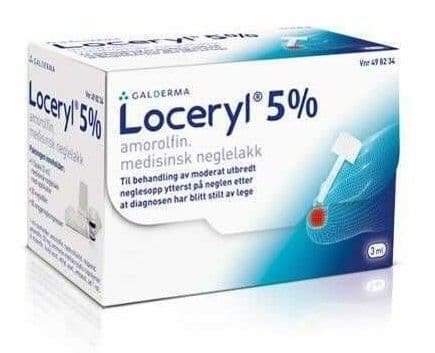 Loceryl 5% medisinsk neglelakk 3 ml