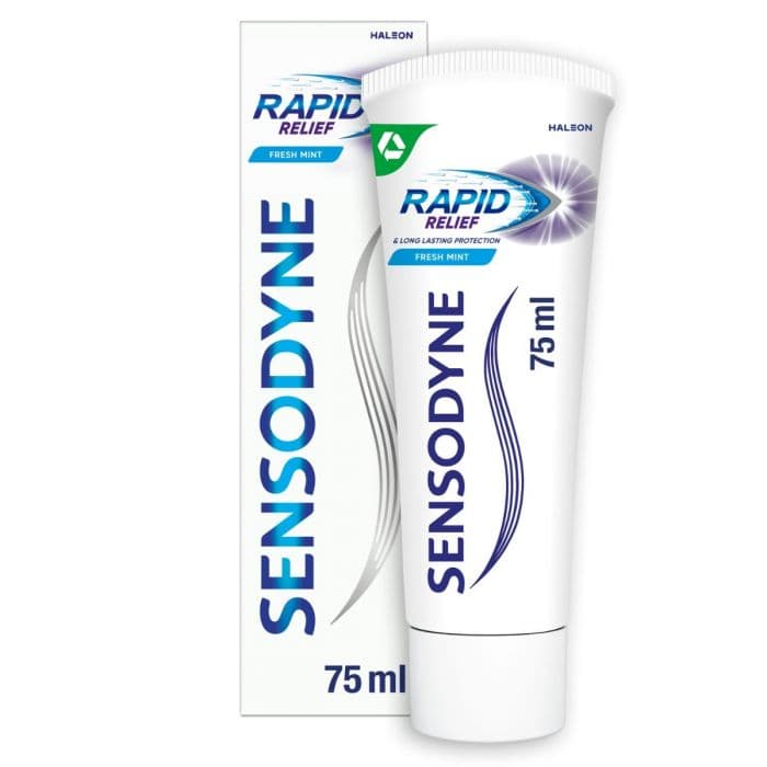 Sensodyne Rapid Relief Fresh Mint tannkrem 75 ml