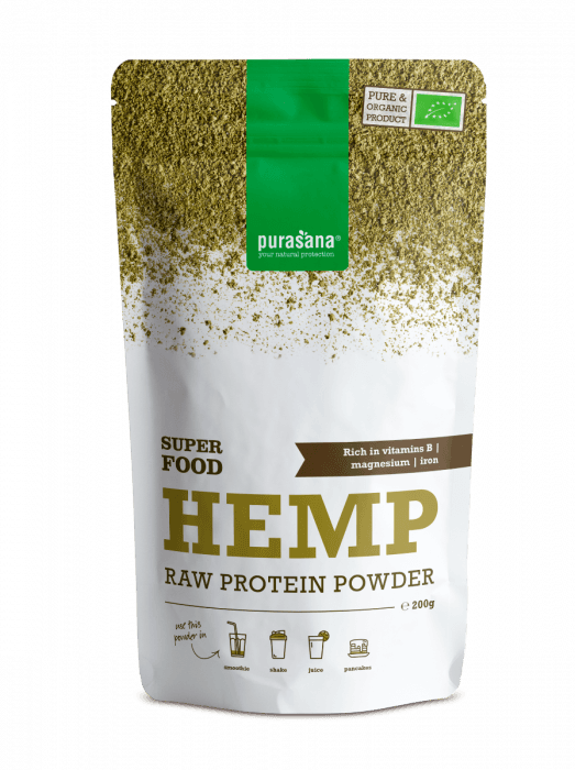 Purasana Hemp Raw Protein Powder 200 g