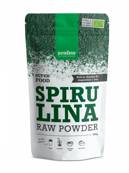 Purasana Spirulina Raw Powder 200 g