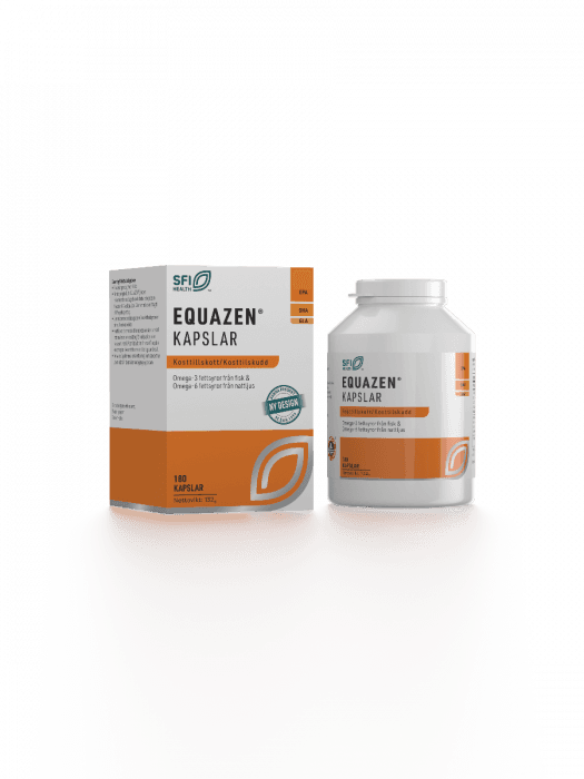 Equazen Omega 3 & 6 180 kapsler
