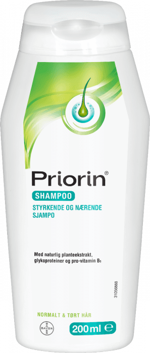 Priorin sjampo normalt og tørt hår 200 ml