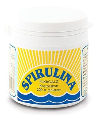 Lindroos spirulina tabletter 200 stk