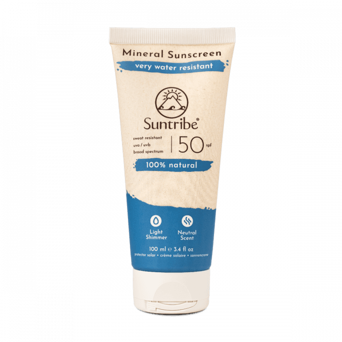 Suntribe Active Natural Mineral Sunscreen SPF50 100 ml