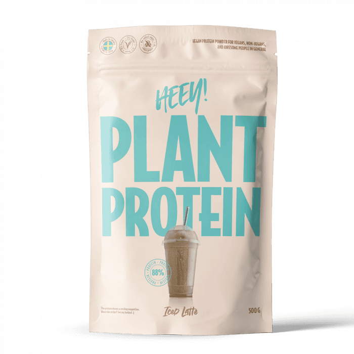 Heey! Vegansk Protein Iced Latte 500 g
