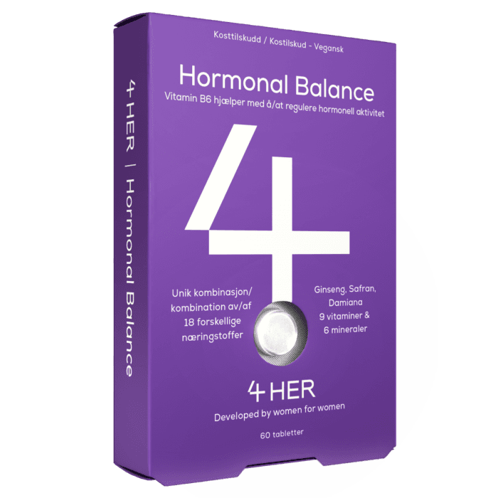 4Her Hormonal Balance kosttilskudd 60 stk