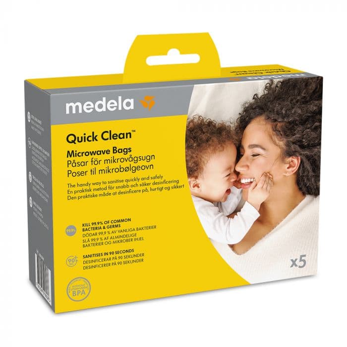 Medela Quick Clean Rengjøringspose 5 stk